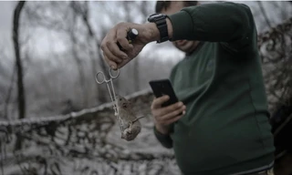 Chuột quấy rầy cả binh lính Nga và Ukraine trên chiến trường. (Ảnh: Getty)