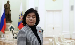 Ngoại trưởng Triều Tiên Choe Son Hui. (Ảnh: Sputnik)