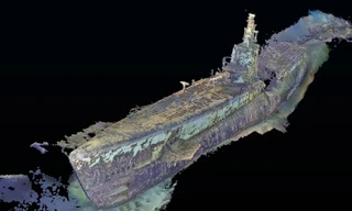 Mô hình 4D tàu ngầm Harder của Mỹ dưới Biển Đông