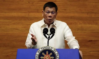 Cựu Tổng thống Philippines Rodrigo Duterte. (Ảnh: Reuters)