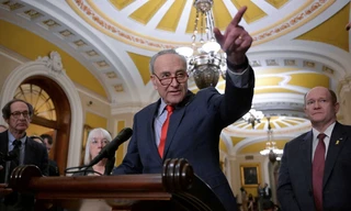 Lãnh đạo đa số Thượng viện Mỹ Chuck Schumer. (Ảnh: Reuters)
