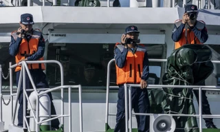 Căng thẳng giữa Philippines và Trung Quốc trên vùng biển tranh chấp ngày càng căng thẳng. (Ảnh: Bloomberg)