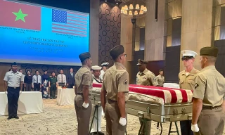 Hồi hương hài cốt quân nhân Mỹ mất tích trong chiến tranh Việt Nam 