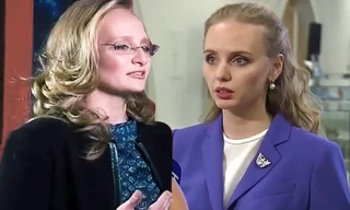 Hai cô Katerina Tikhonova và Maria Vorontsova, con gái của Tổng thống Nga Vladimir Putin. (Ảnh: Rossia 24)