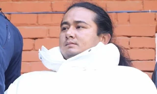 Ram Bahadur Bamjon khi bị bắt. (Ảnh: Khabarhub)