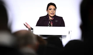 Tổng thống Honduras Xiomara Castro. (Ảnh: AP)