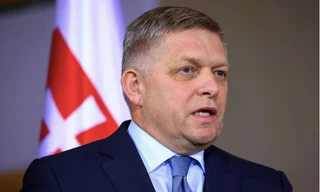 Thủ tướng Slovakia Robert Fico trong bức ảnh chụp vào tháng 1 năm nay tại Đức. (Ảnh: Reuters)