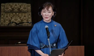 Bà Akie Abe - phu nhân cố Thủ tướng Nhật Bản Shinzo Abe. (Ảnh: Reuters)