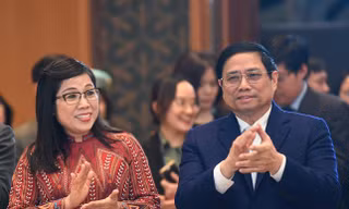Thủ tướng Phạm Minh Chính và Phu nhân. (Ảnh: Như Ý)