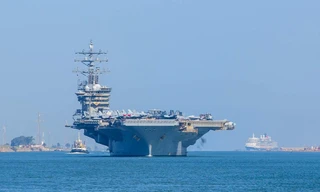 Tàu sân bay Mỹ USS Eisenhower. (Ảnh: US Navy)