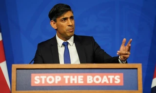 Thủ tướng Anh Rishi Sunak. (Ảnh: AP)