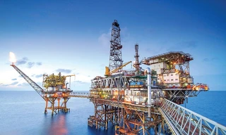 Cụm giàn DGCP-RP3, Mỏ Rồng. (Ảnh: PetroTimes) 