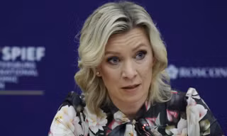 Người phát ngôn Bộ Ngoại giao Nga Maria Zakharova. (Ảnh: Tass)