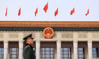 Đại lễ đường nhân dân Trung Quốc ở thủ đô Bắc Kinh. (Ảnh: Reuters)