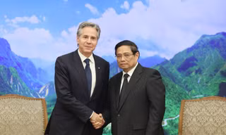 Thủ tướng Phạm Minh Chính tiếp Ngoại trưởng Mỹ 