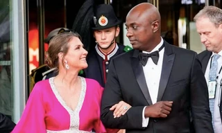 Công chúa Na Uy Martha Louise và chồng. (Ảnh: FPJ)