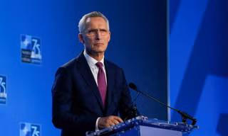 Tổng thư ký NATO Jens Stoltenberg. (Ảnh: Reuters)