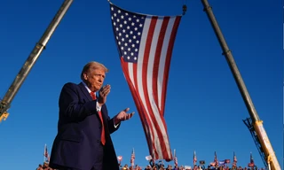 Ông Trump trở lại diễn thuyết ở Butler, bang Pennsylvania, ngày 5/10. (Ảnh: AP)