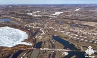 Khu vực sông Ural. (Ảnh: Bộ Khẩn cấp Nga)