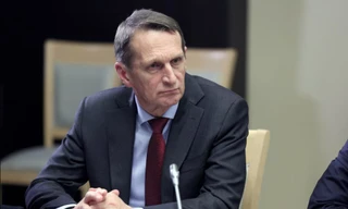 Giám đốc Cơ quan Tình báo đối ngoại của Nga Sergei Naryshkin. (Ảnh: Sputnik)