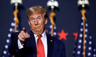 Ứng viên tổng thống của đảng Cộng hoà Donald Trump. (Ảnh: Reuters)