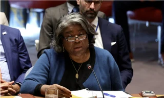 Đại sứ Mỹ tại LHQ Linda Thomas-Greenfield. (Ảnh: Reuters)