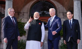 Tổng thống Mỹ Biden gặp sự cố khi nói về Trung Quốc tại thượng đỉnh Bộ tứ