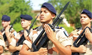 Binh lính Pháp tại căn cứ quân sự ở thủ đô N'Djamena của Chad năm 2014. (Ảnh: Reuters)