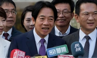 Ông William Lai (Lại Thanh Đức) nắm chắc cơ hội trở thành lãnh đạo Đài Loan. (Ảnh: AP)