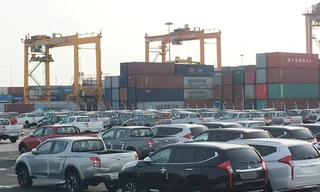 Năm 2018, Việt Nam nhập khẩu 81.609 ô tô, với tổng kim ngạch 1,8 tỷ USD. Ảnh: Tuấn Nguyễn