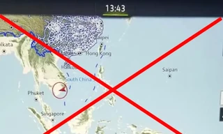 Ô tô con Volkswagen Touareg do Cty TNHH Ô tô Thế giới nhập khẩu để dự triển lãm Vietnam Motor Show 2019 dính "đường lưỡi bò"