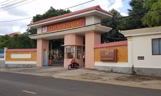 Trụ sở Công an tỉnh Gia Lai, nơi đại tá Phạm Văn Chẩn từng giữ chức Phó giám đốc. Ảnh Đình Văn