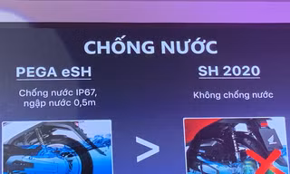 Pega lấy mẫu xe SH 2020 của Honda đem so sánh với mẫu xe mới eSH tại lễ ra mắt mẫu xe này ngày 11/1