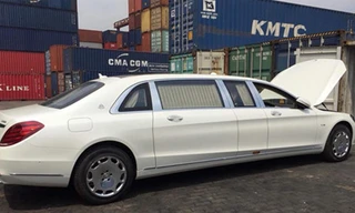 Siêu xe Mercedes-Maybach S600 Pullman vừa nhập về Việt Nam có giá hơn 14 tỷ đồng 