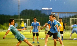 Báo Tiền Phong tranh tài ở cúp Trung Thành năm 2020