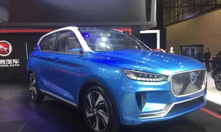 Mẫu xe Hanteng có kiểu dáng giống dòng xe cao cấp F-Pace của Jaguar (Anh). Ảnh: Internet