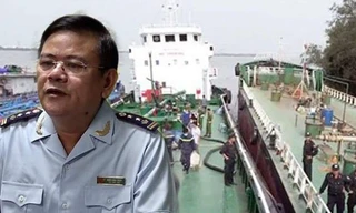 Hai chiếc tàu tang vật liên quan vụ án bị thu giữ