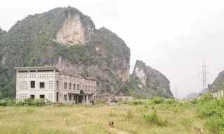 Khu vực nhà máy xi măng Phú Sơn ở Nho Quan, Ninh Bình. Ảnh: Báo Đầu tư