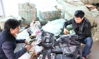 Tang vật vi phạm của Cty TNHH Hưng Phát. Ảnh: Diệu Thùy - Hải quan Cha Lo