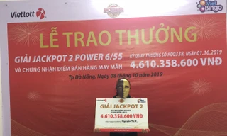 Chị K. nhận giải Jackpot 2 trị giá 4,6 tỷ đồng 