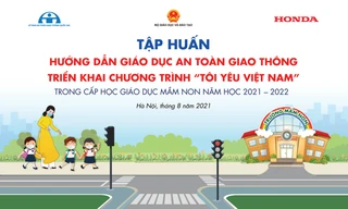 Honda Việt Nam tập huấn giáo dục ATGT cho cấp mầm non thông qua hình thức họp trực tuyến