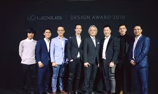 Nhóm tác giả Việt Nam có tác phẩm xuất sắc lọt vào vòng chung kết thiết kế Lexus 2018