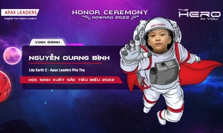 Apax Leaders gọi tên các ‘anh hùng nhí’ trong lễ vinh danh vượt không gian 