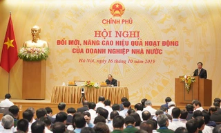 Hội nghị đổi mới, nâng cao hiệu quả hoạt động của DNNN ngày 16/10. Ảnh: Văn Kiên
