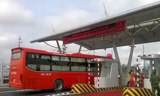 Lối vào Bến xe khách trung tâm TP Cần Thơ