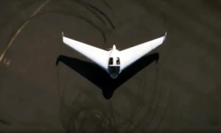 Máy bay không đuôi trình diễn tại Đức