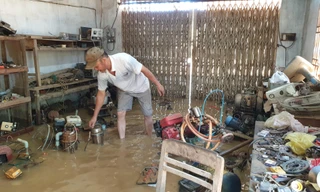 Hơn 100 hộ dân ở Lâm Đồng bị ngập do lũ