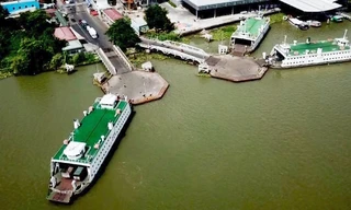 Phà Vàm Cống có thể ngưng hoạt động sau gần 100 năm tồn tại