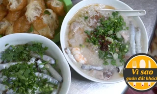 Quán cháo sá sùng gốc Hoa ở Sài Gòn thu trăm triệu mỗi tháng