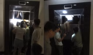 Hà Nội: Giải cứu nhiều người mắc kẹt trong thang máy khi chung cư mất điện